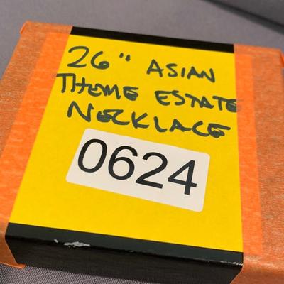 Asian Theme Estate Necklace