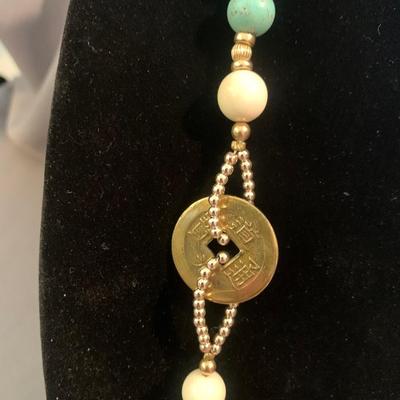 Asian Theme Estate Necklace