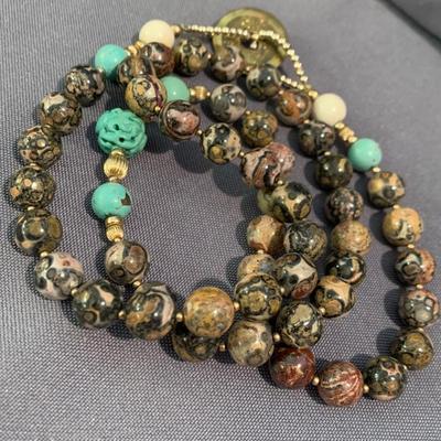 Asian Theme Estate Necklace