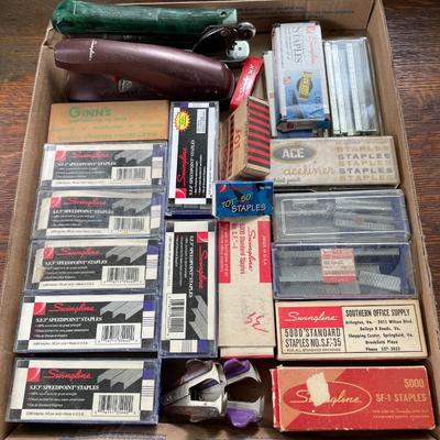 Box of office supplies