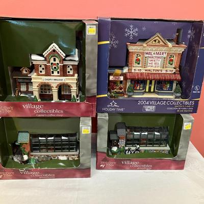 Sale Photo Thumbnail #334: Set of 4 Village Collectibles pieces