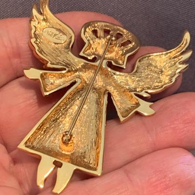 3 SIGNED Estate Brooches