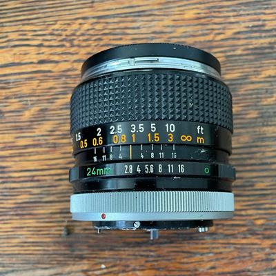 Canon FD lens