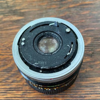 Canon FD lens