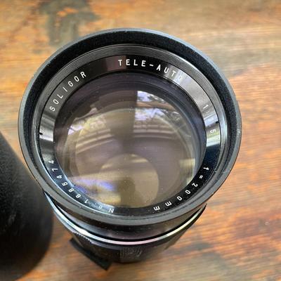 Mixed lot of 35mm camera lenses`