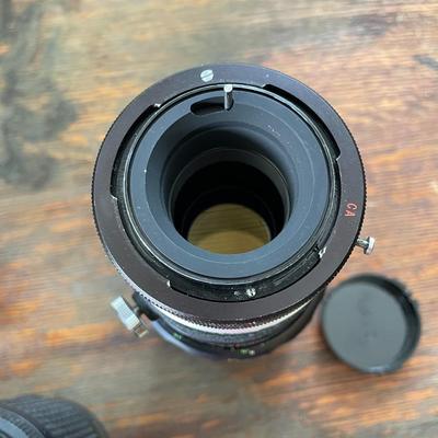 Mixed lot of 35mm camera lenses`