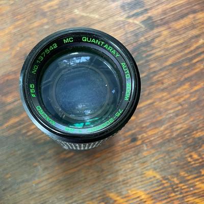 Mixed lot of 35mm camera lenses`