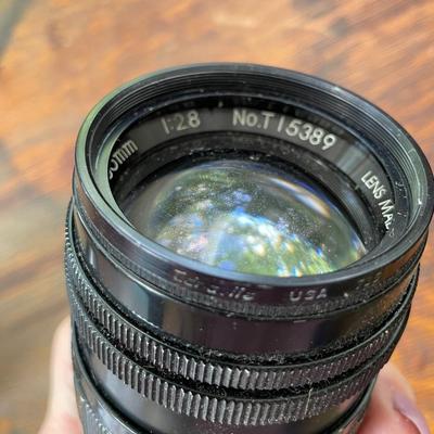 Mixed lot of 35mm camera lenses`
