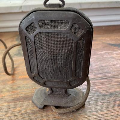 Vintage RCA double-button carbon desktop microphone