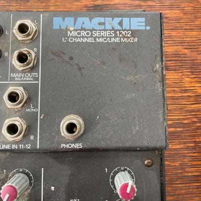 Mackie Micro Series 1202 mixer