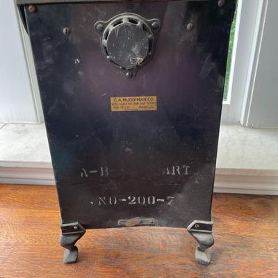 Antique Peerless gas heater
