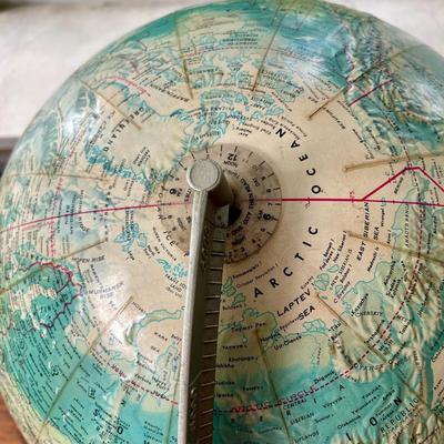 Vintage globe