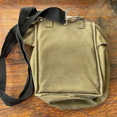Vintage US military issue ammo bag