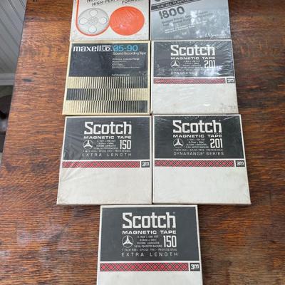 Mixed lot of recording film & computer discs