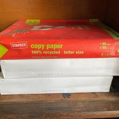 10 reams of copy paper