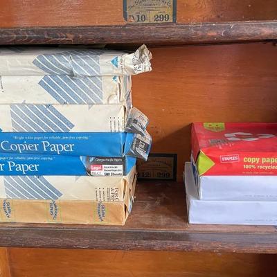 10 reams of copy paper