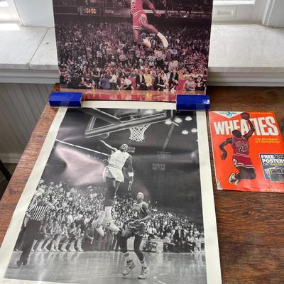 Lot of 3 Michael Jordan sports posters memorabilia