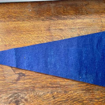 Vintage 1960s Baltimore Colts Football full-size felt pennant