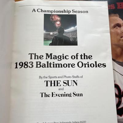 Mixed lot of Baltimore Orioles Baseball memorabilia