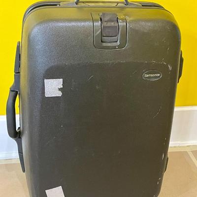 Samsonite hard-shell large roller suitcase