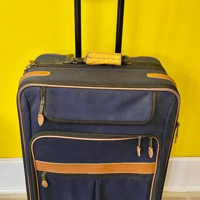 LL. Bean canvas rolling suitcase