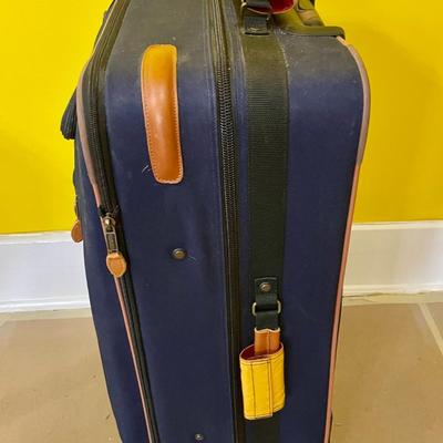 LL. Bean canvas rolling suitcase
