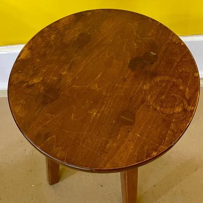 Wooden stool