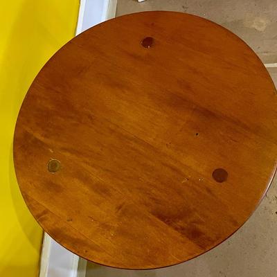 Vintage Mid-Century Trutype circle occasion/end table
