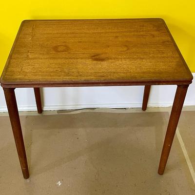 Vintage Mid-Century teak end table