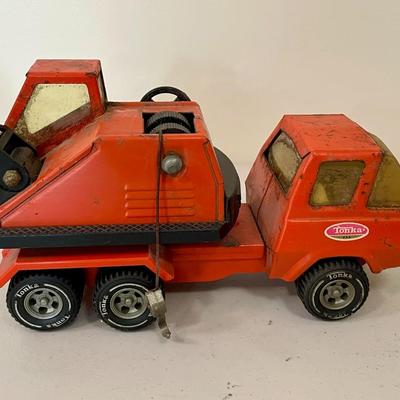 Mixed 4-piece lot of vintage toy cars