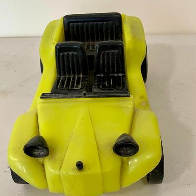 Mixed 4-piece lot of vintage toy cars