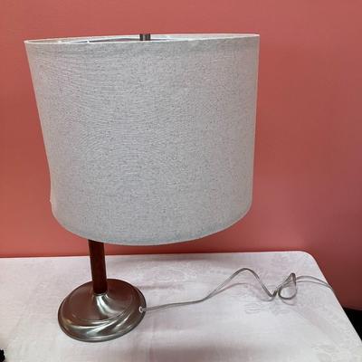 Sale Photo Thumbnail #396: 23" chrome extendable Ott-lite lamp