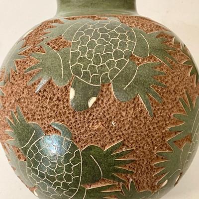 Trio of hand-made Nicaragua vases by Juan Paulino Martinez & Lourdes Martinez