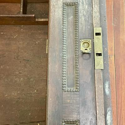 Antique carpenter's apprentice hand-made tool box, with tools!