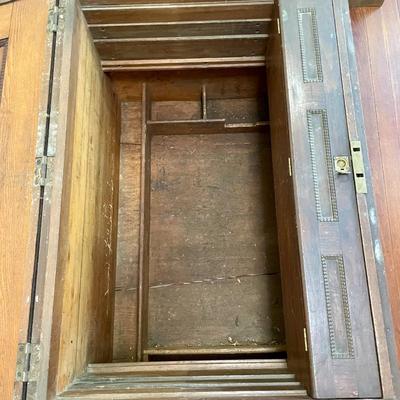 Antique carpenter's apprentice hand-made tool box, with tools!