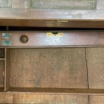 Antique carpenter's apprentice hand-made tool box, with tools!