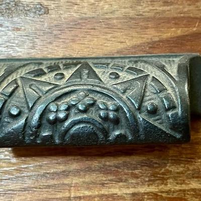 Antique slate-top desk