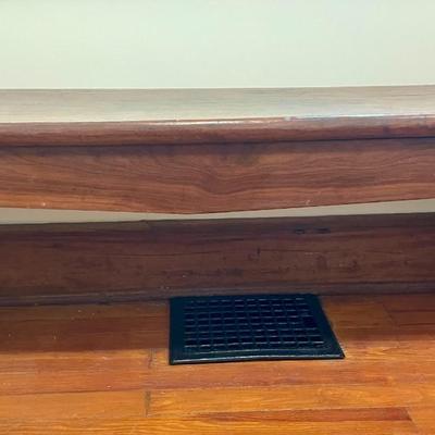 Antique hand-carved primitive bench
