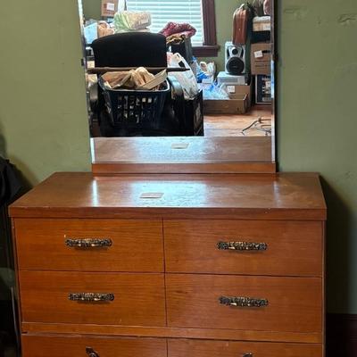 Vintage Wooden Dresser