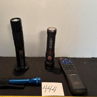 Flashlights and Remote