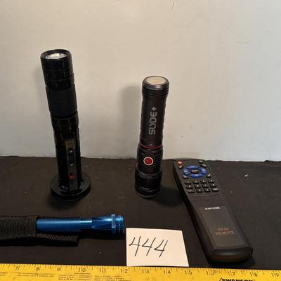 Flashlights and Remote