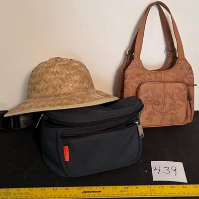 Purse and Hat Lot