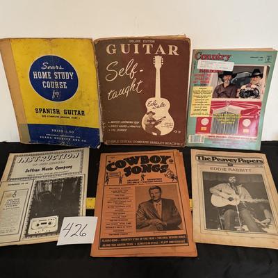 Vintage Song Books and More