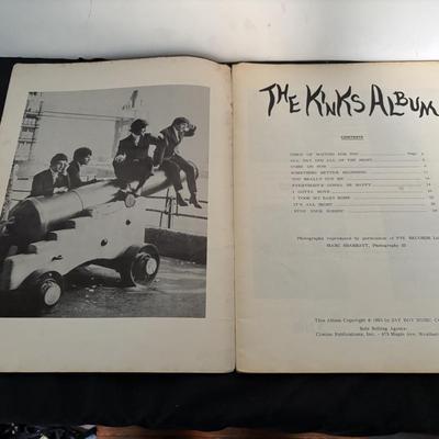 The Kinks Souvenir Song Album Music Book
