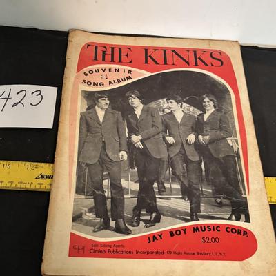 The Kinks Souvenir Song Album Music Book