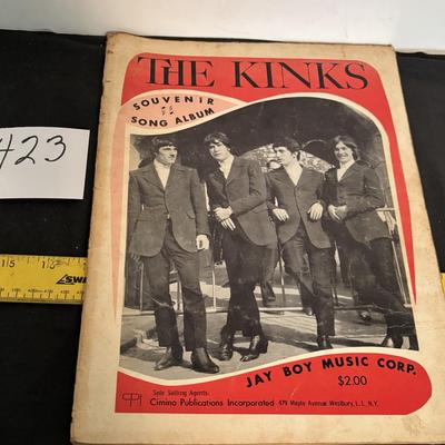 The Kinks Souvenir Song Album Music Book