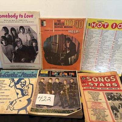 Dick Clark 5 Song Album Music Book and More