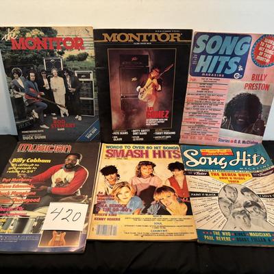 Vintage Song Magazines