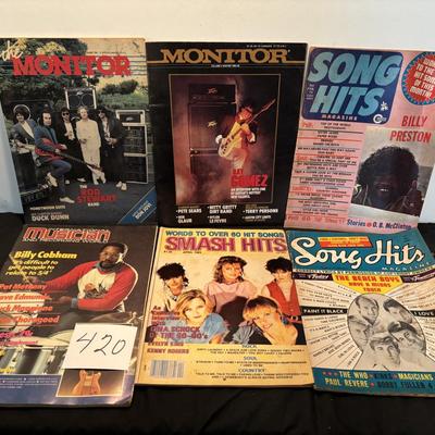 Vintage Song Magazines