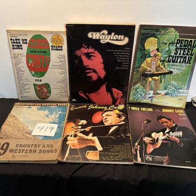 Waylon, Cash and More Song Books